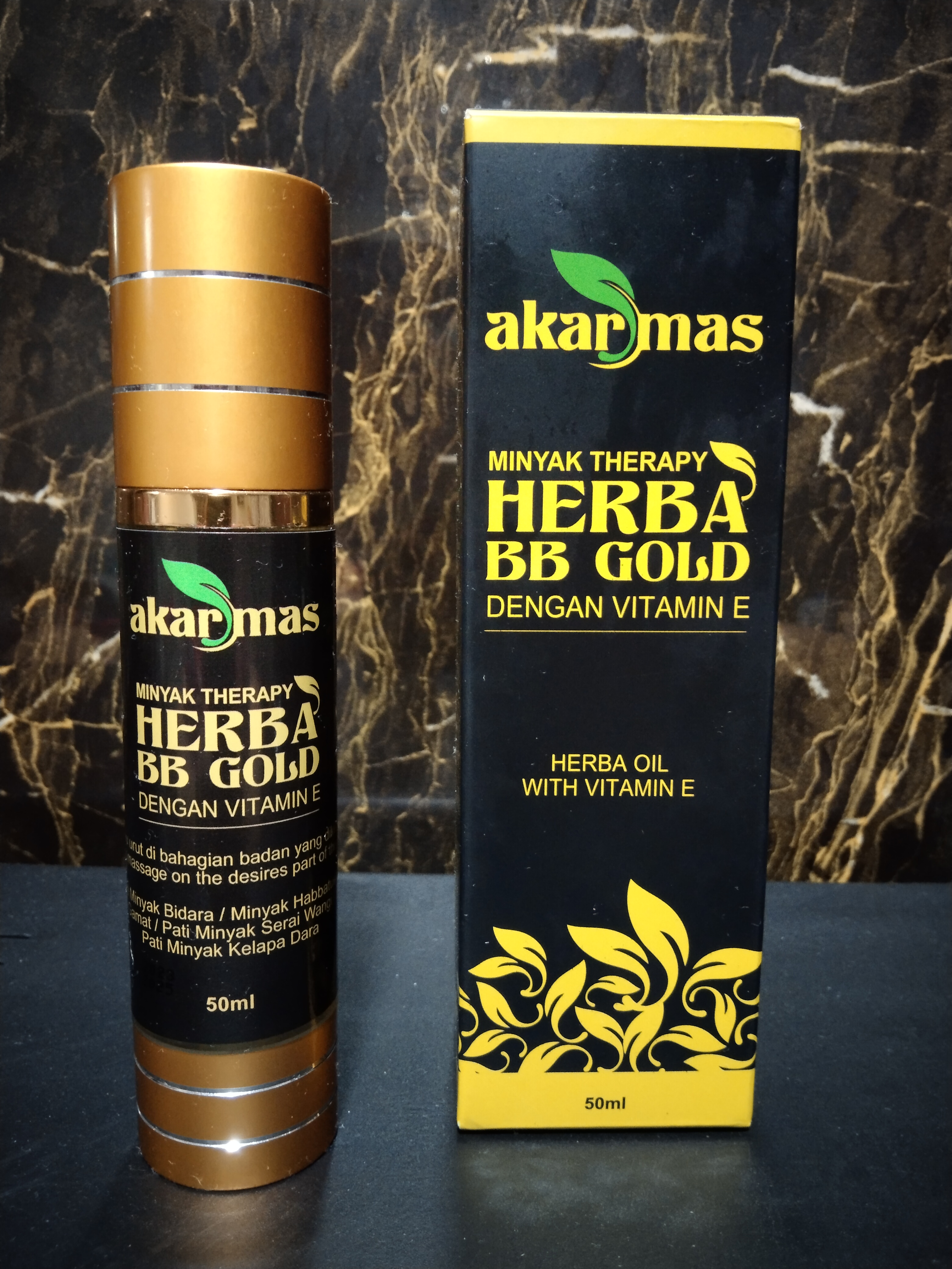 MINYAK TERAPI HERBA BB-GOLD AKARMAS